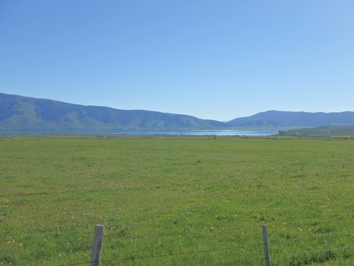 GDMBR: Henry's Lake in the background.